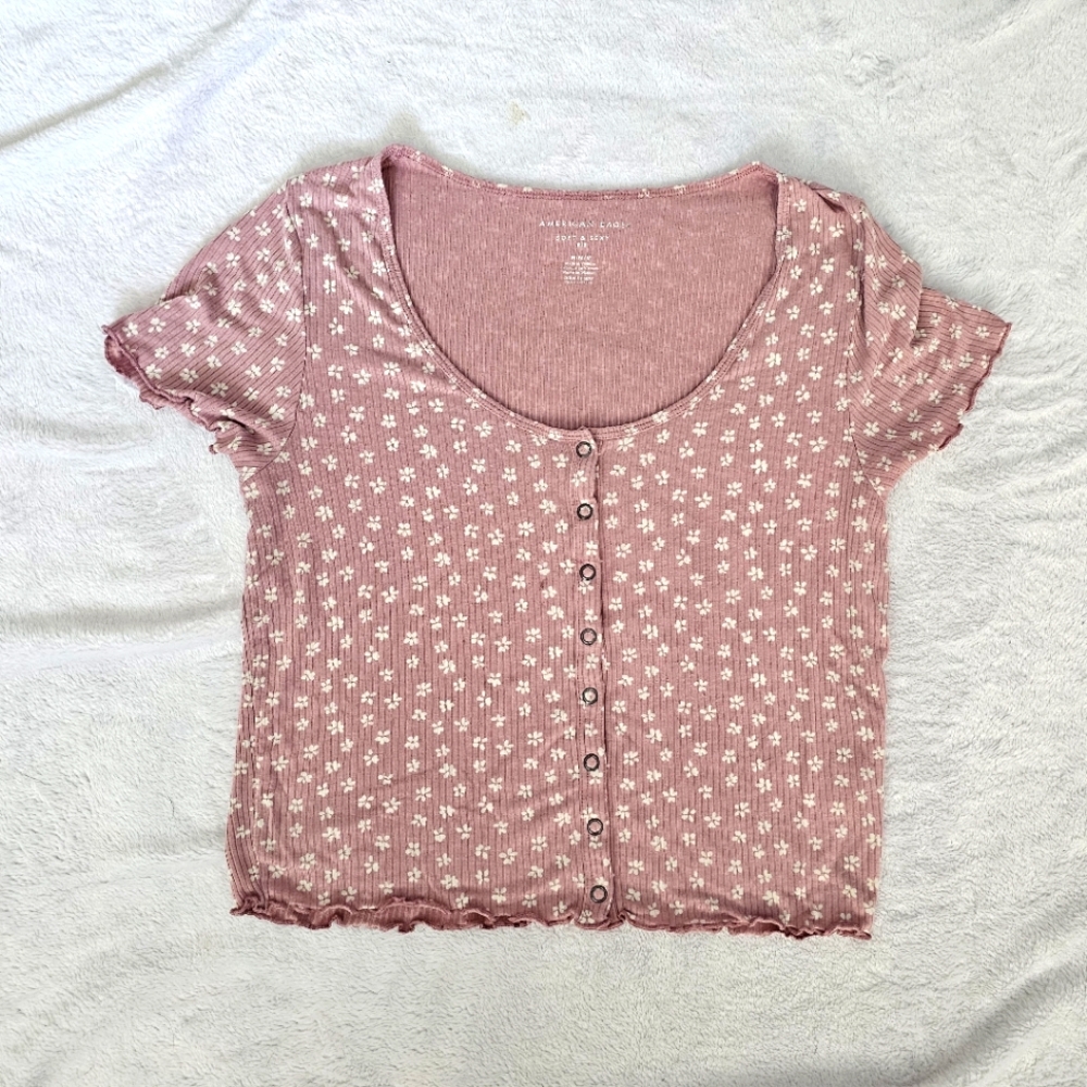 American Eagle soft & sexy ribbed tee